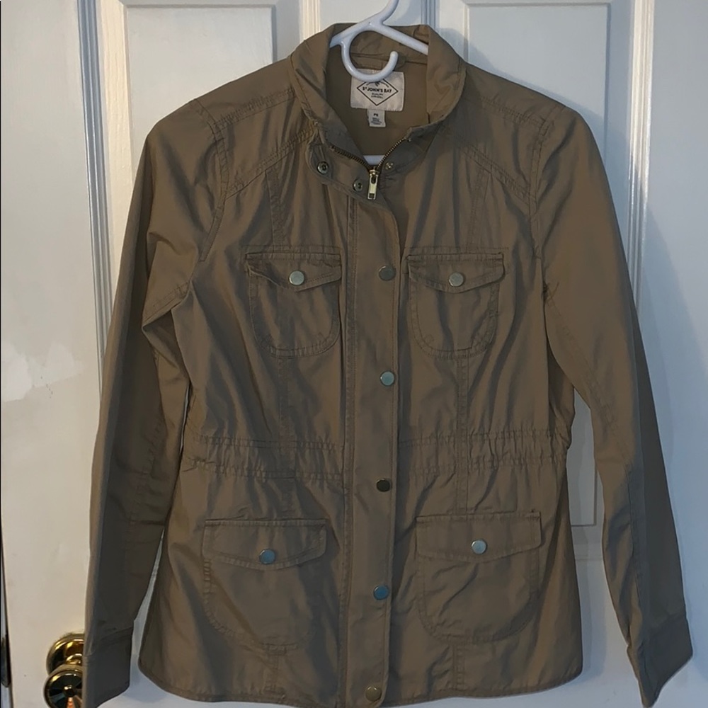 JC Penney Cream Coat